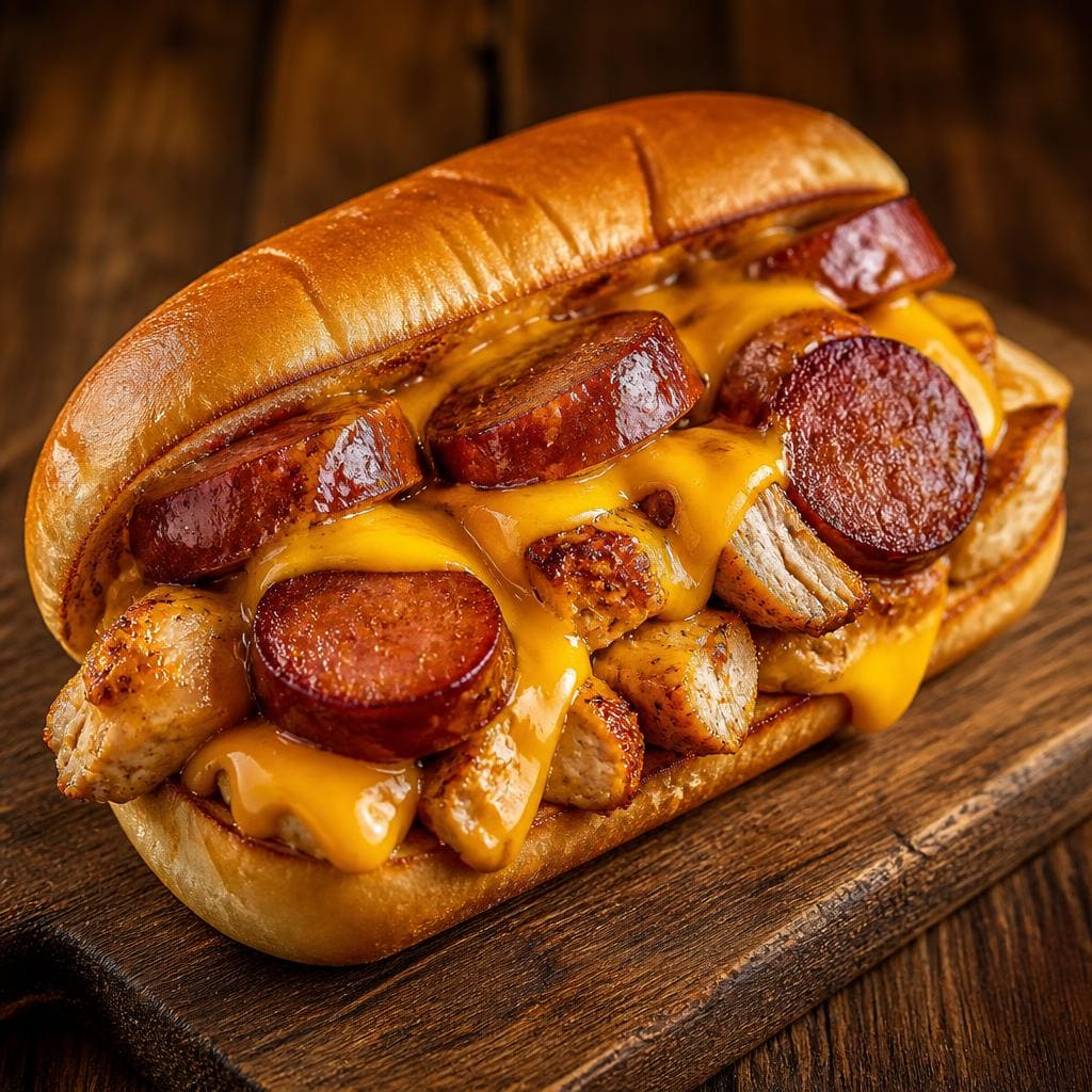 Chicken Cheese Sausage Shaburi